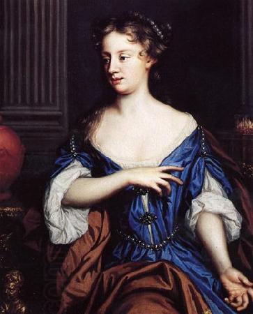 Mary Beale Self portrait oil painting picture